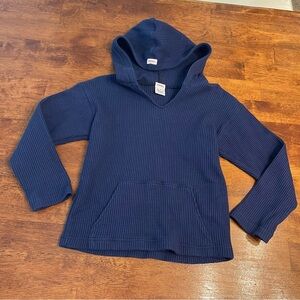 Pippers Navy Blue Kids Hoodie thermal size 6 100% cotton
